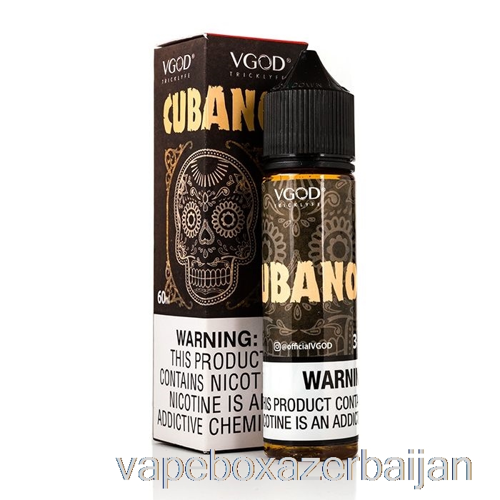 Vape Azerbaijan Cubano - VGOD E-Liquid - 60mL 0mg